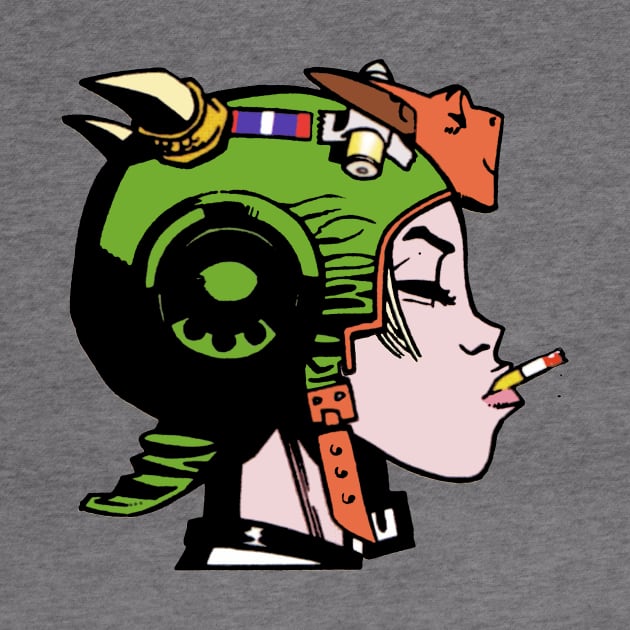 Tank Girl VII (High Resolution, Color). by HortusMornsEst